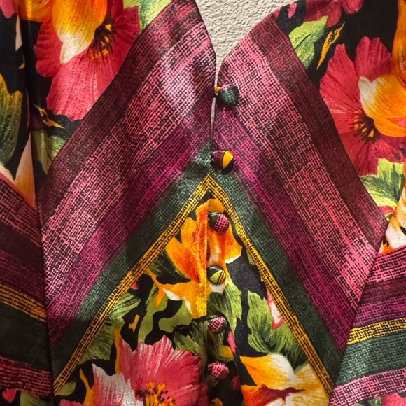 Victoria’s Secret Gold Label Floral Slip Dress Women’s Medium Y2K Floral Vintage - Picture 4 of 6